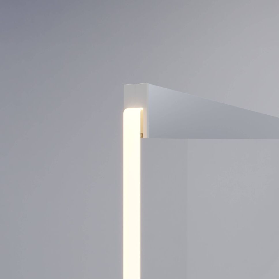 Aufsteckprofil in 100cm Länge für Glaskanten mit 1, 17,00 €