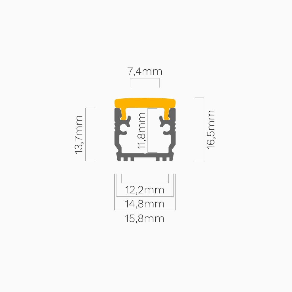 abdichtbares Bodenprofil IP67 und trittfester Abd,, 35,00 €