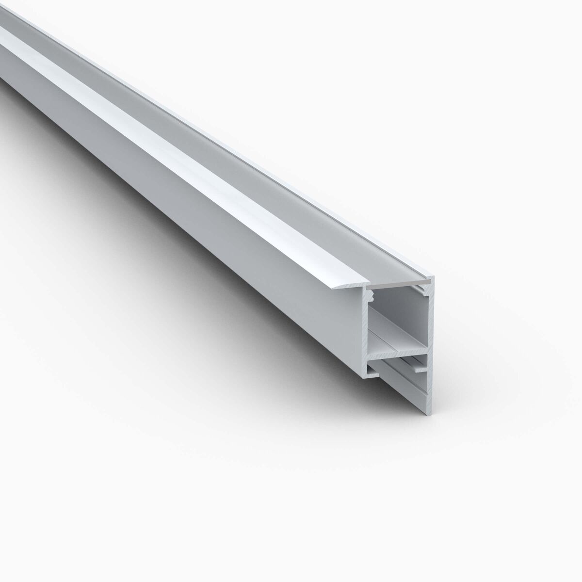 LED Alu Flügelprofil einseitig mit satinierter Abd, 18,75 €