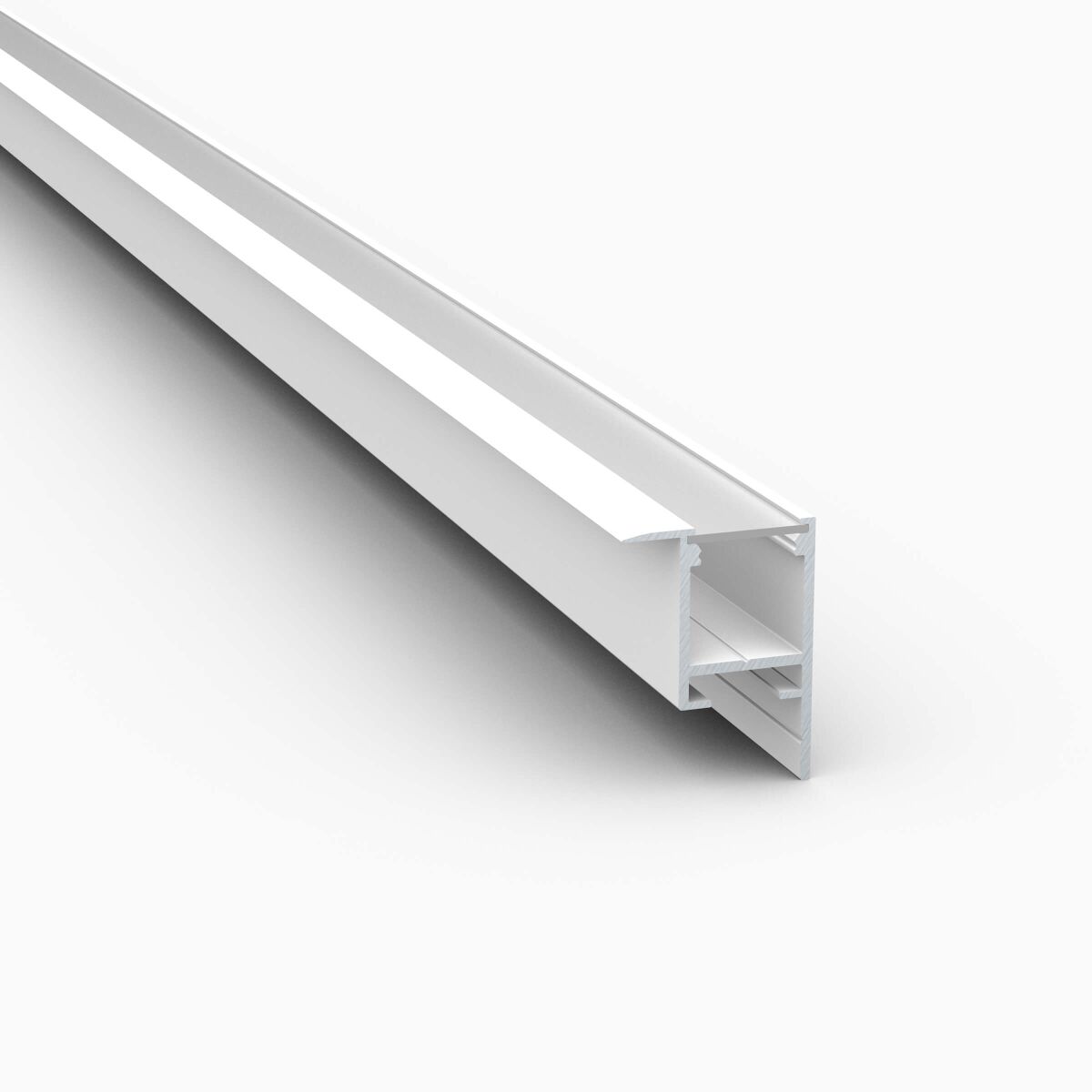 weißes LED Alu Flügelprofil mit satinierter Abd 15, 22,50 €